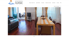 Desktop Screenshot of apartments-filipovic.com